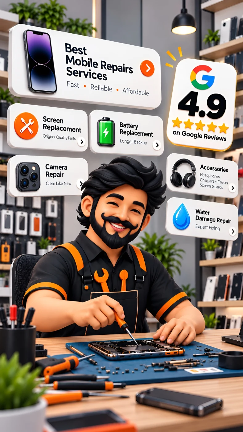Savji Mobiles: mobile repair done right