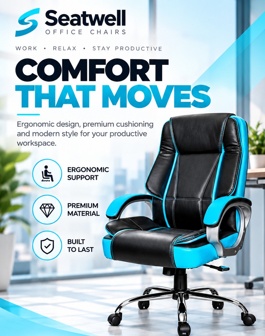 Sit better. Work longer. SeatWell office chairs